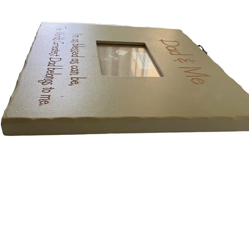 The Worlds Greatest Dad Large Wooden Picture Frame
